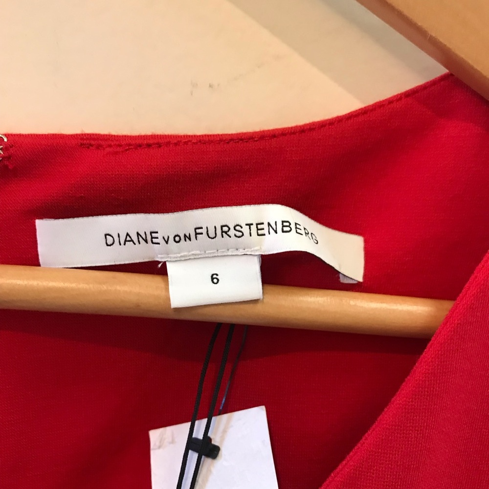 Diane von furstenberg "carla" dress 6 NWT - Picture 5 of 8